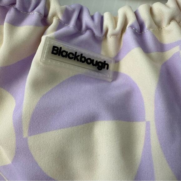 Blackbough string bikini swimsuit size extra large purple lavender and cream - Picture 6 of 12